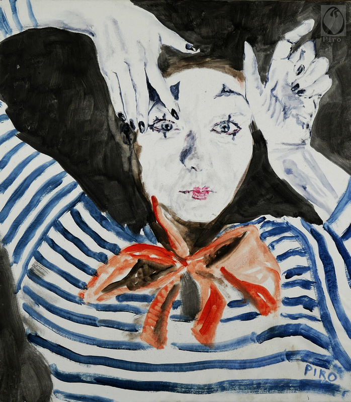 oil on canvas - olio su tela di Piro